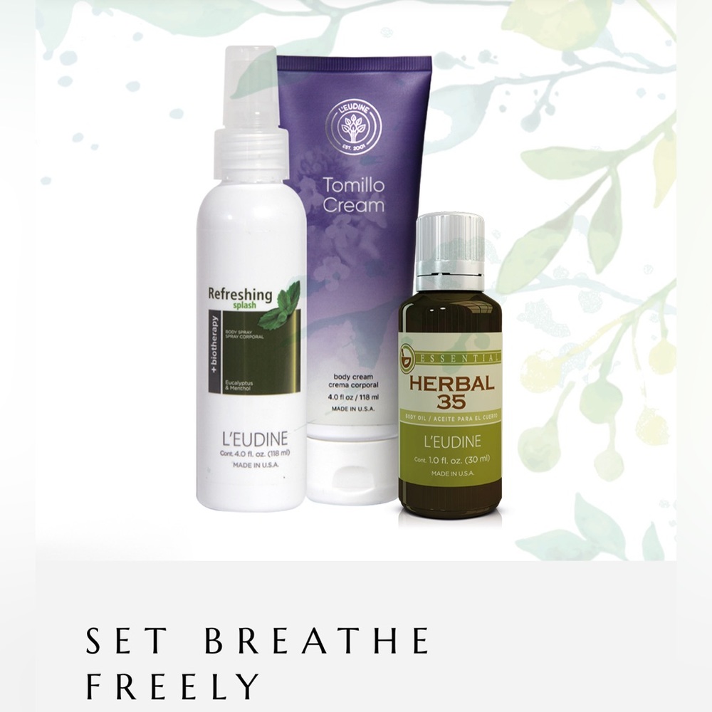 SET BREATHE FREELY LEUDINE
